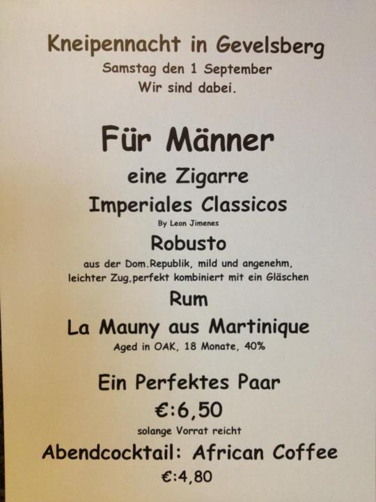 Unser Angebot des Abends...